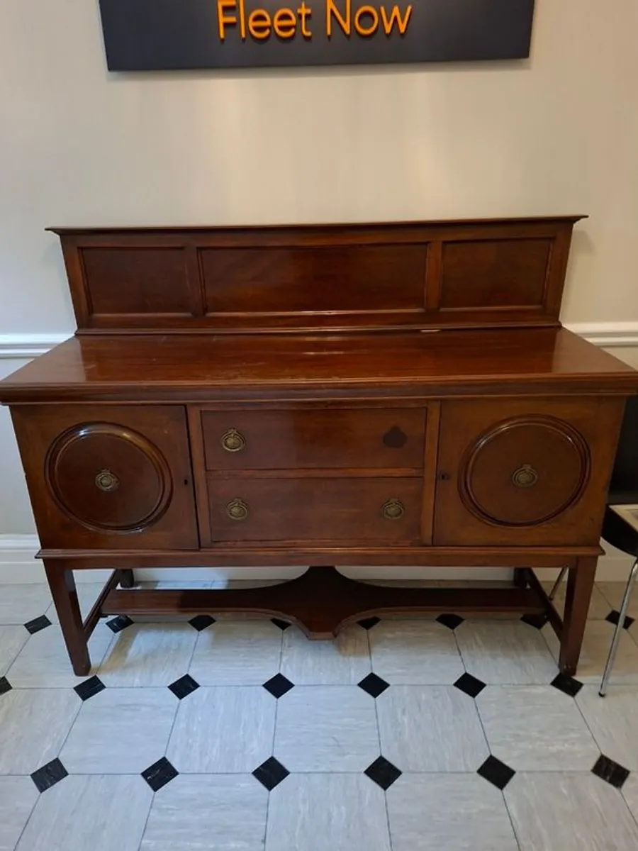 Antique Edwardian Mahogany Sideboard /Cabinet - Image 1