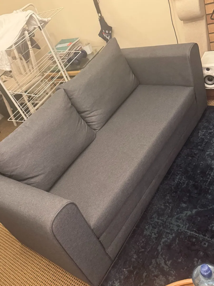 JYSK SKILLEBEKK Sofa Bed (Dark Grey) – Like New - Image 1