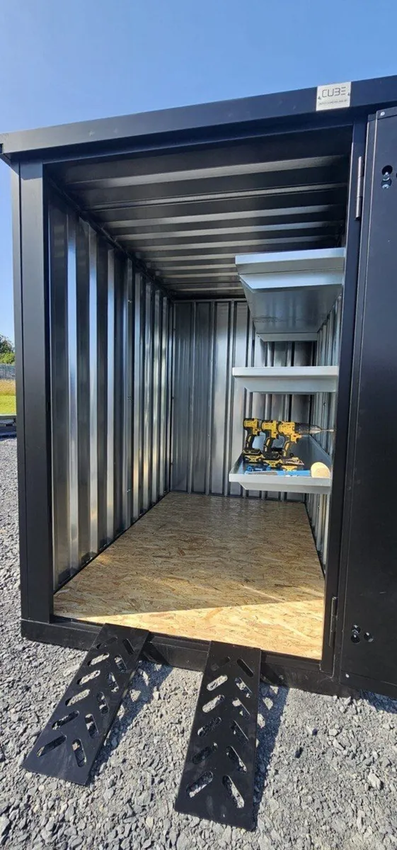 CUBE Heavy Duty Steel Shed 2m × 1.5m (6.6ft × 5ft) - Image 4