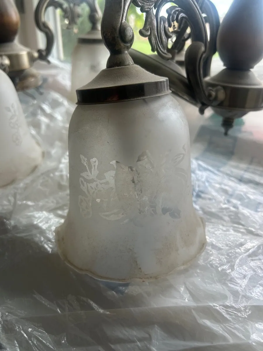 Two pendant Light fittings - Image 2