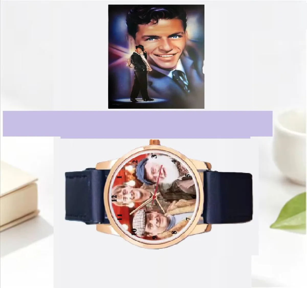 Only Fools and Horses Large Dial.  Leather Strap - Image 2