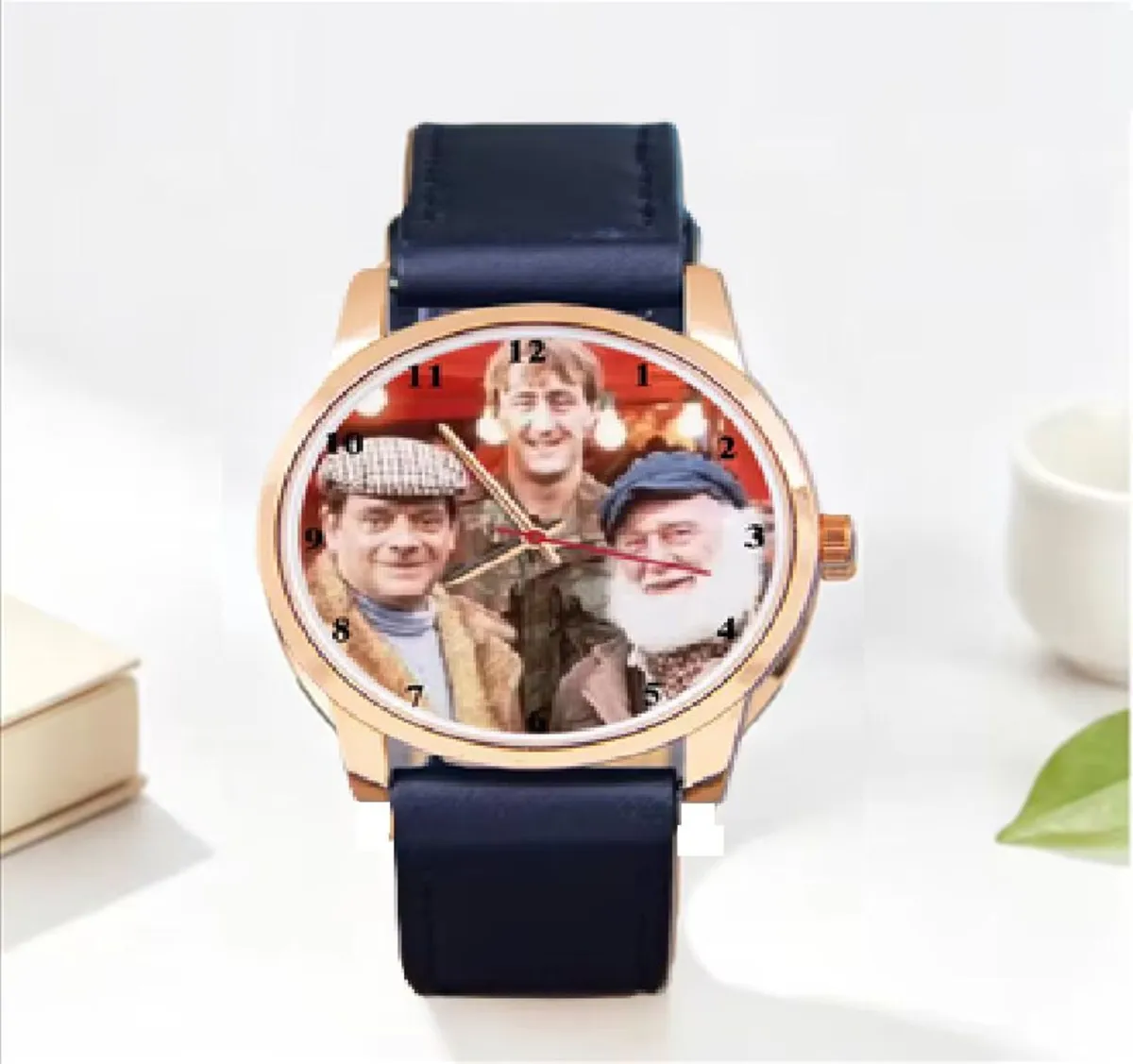 Only Fools and Horses Large Dial.  Leather Strap - Image 3