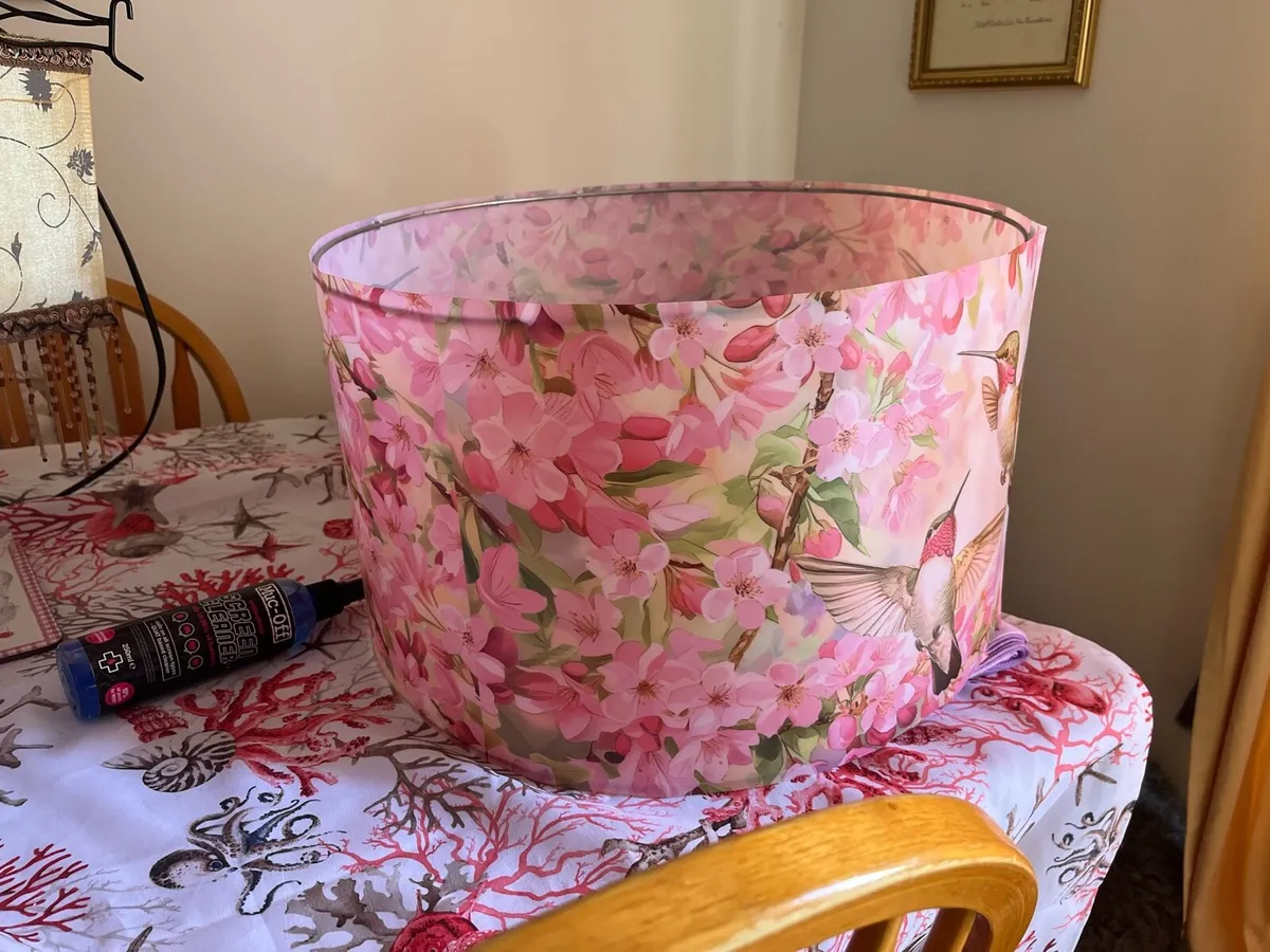 2 X Big Lampshades
