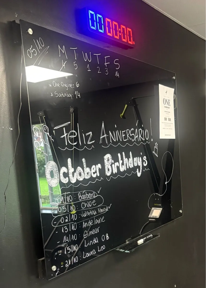 Glass Blackboard