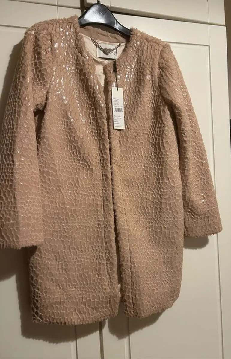 Exquisite Leopard print Gloss Coat - Image 1