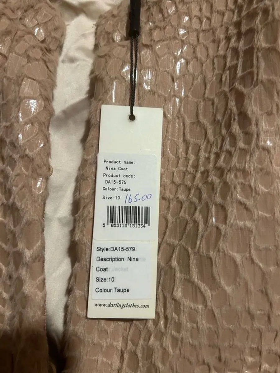 Exquisite Leopard print Gloss Coat - Image 3