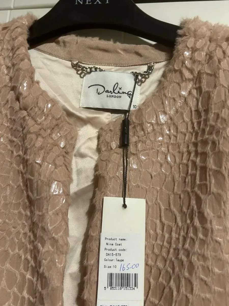 Exquisite Leopard print Gloss Coat - Image 4