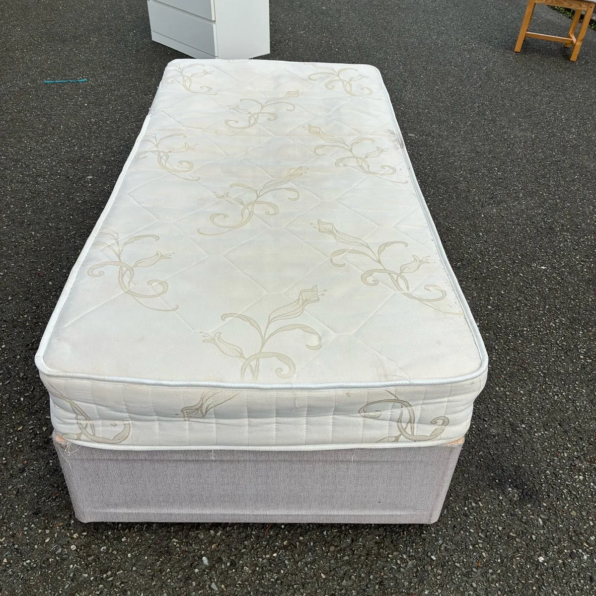 Single Base & Mattress - Image 1