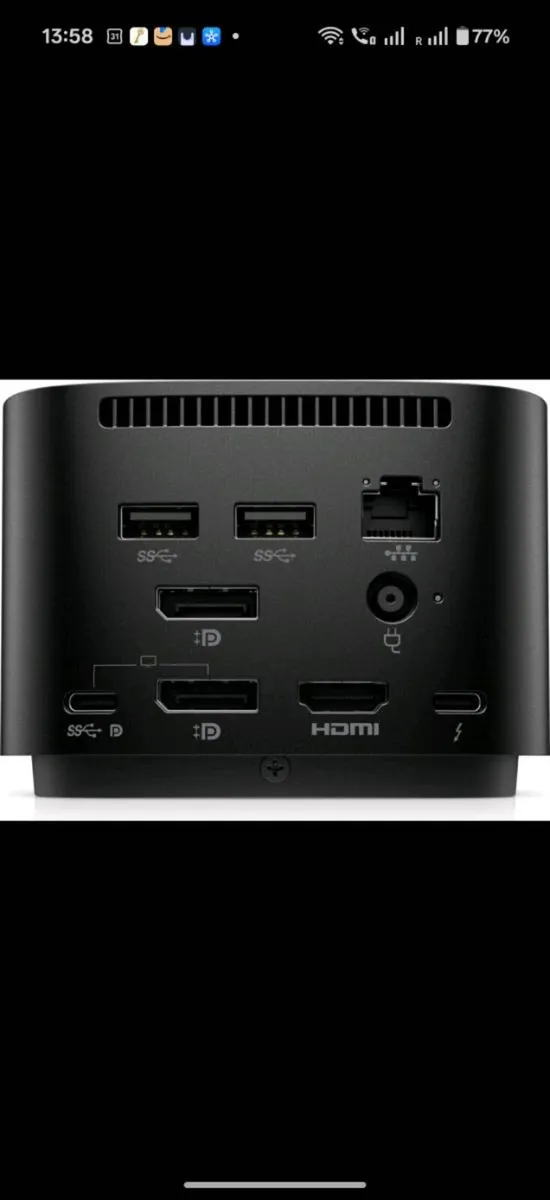 HP 120W G4 Dock - Image 4