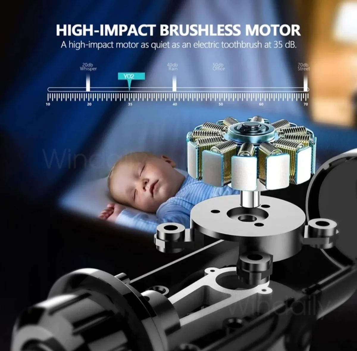 Physiotherapy Massager Massage Gun  Gym Recovery - Image 4