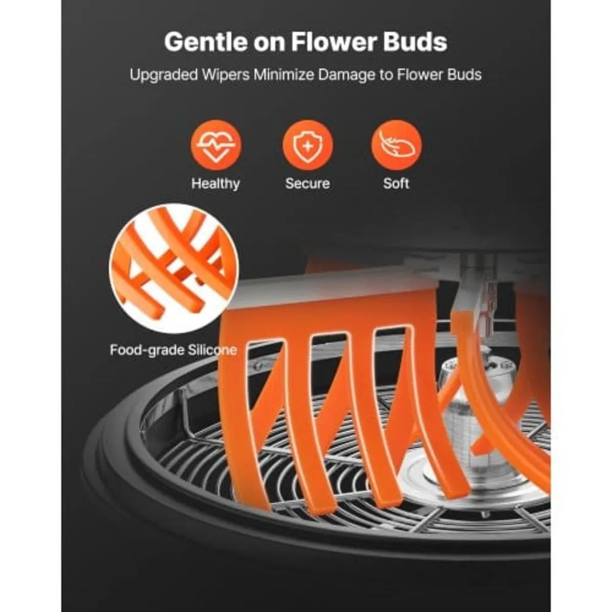 Bud Leaf Bowl Trimmer, 420 mm Manual Bud Trimmer, - Image 3