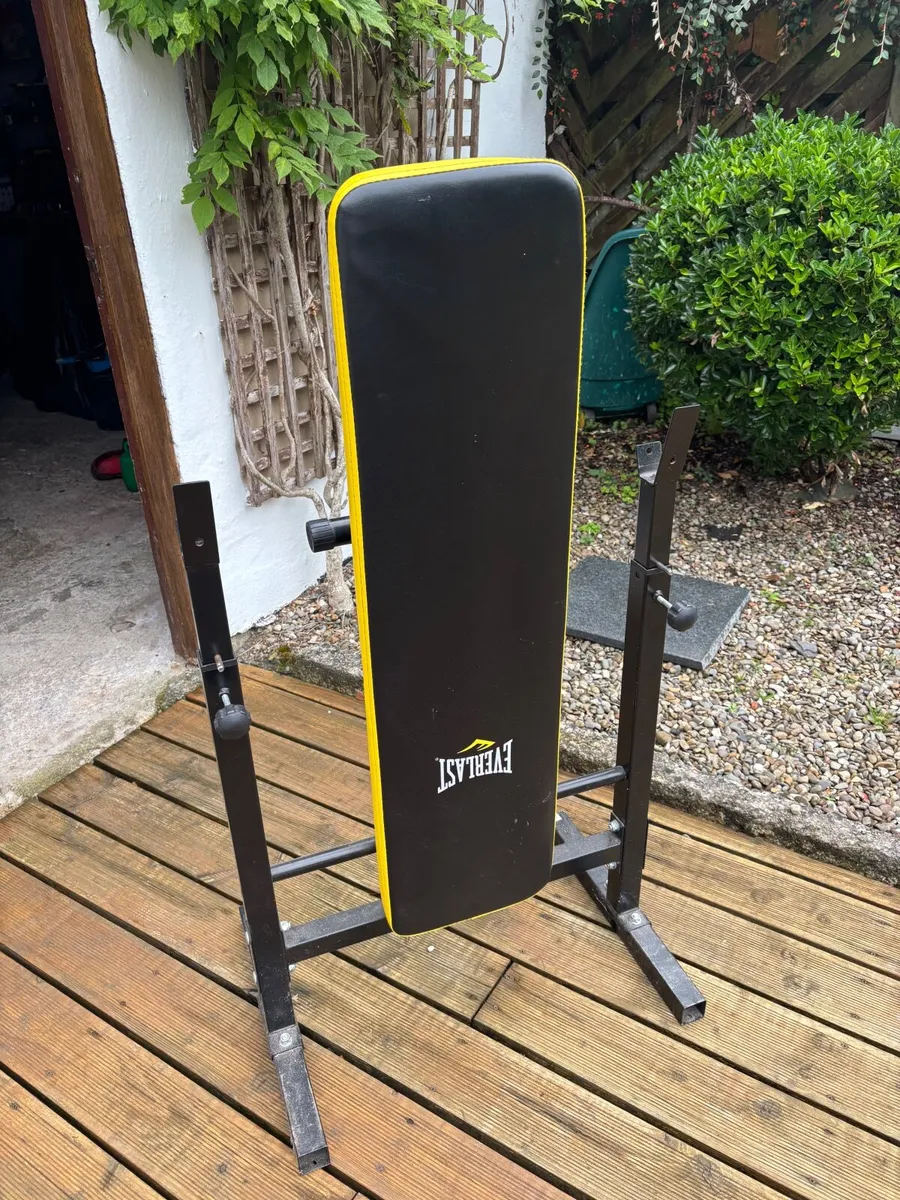 Exercise weights and bench - Image 1