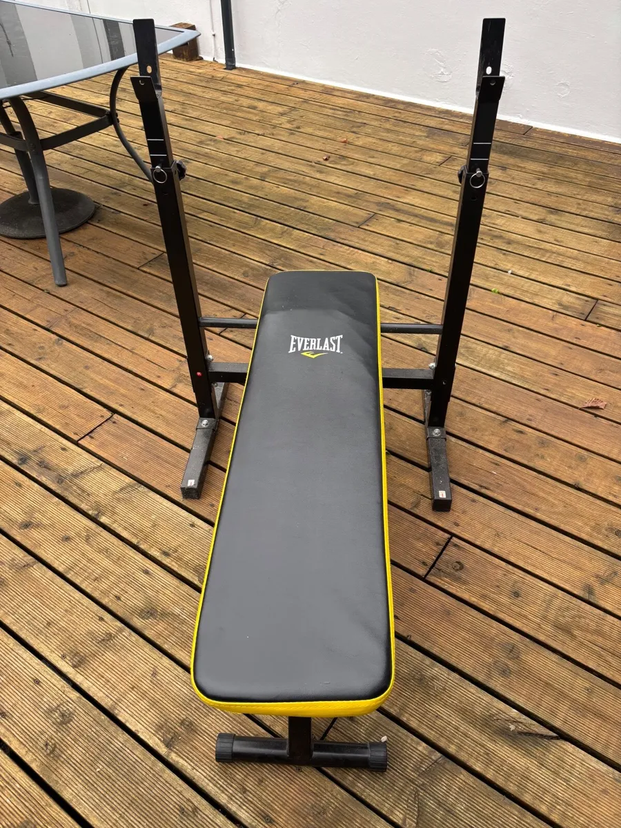 Exercise weights and bench - Image 2