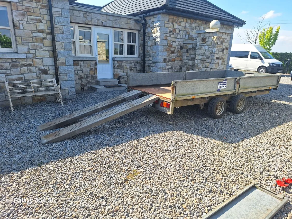 Ifor Williams trailer with 8ft ramps - Image 4