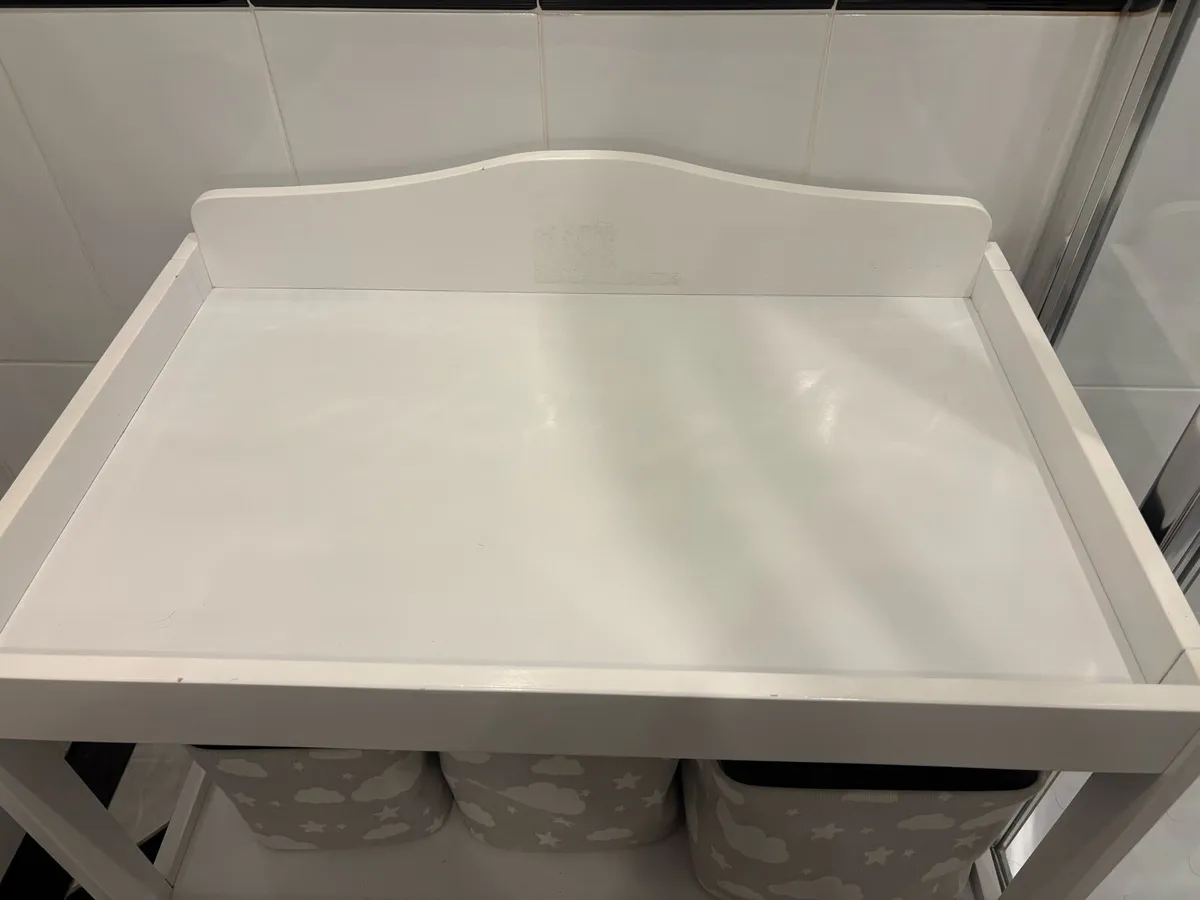 Free Changing table and nappy bin -collection only - Image 3