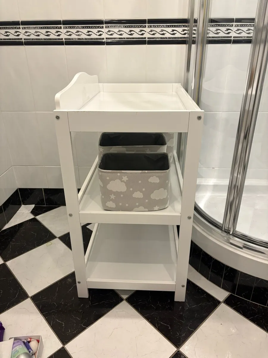 Free Changing table and nappy bin -collection only - Image 4