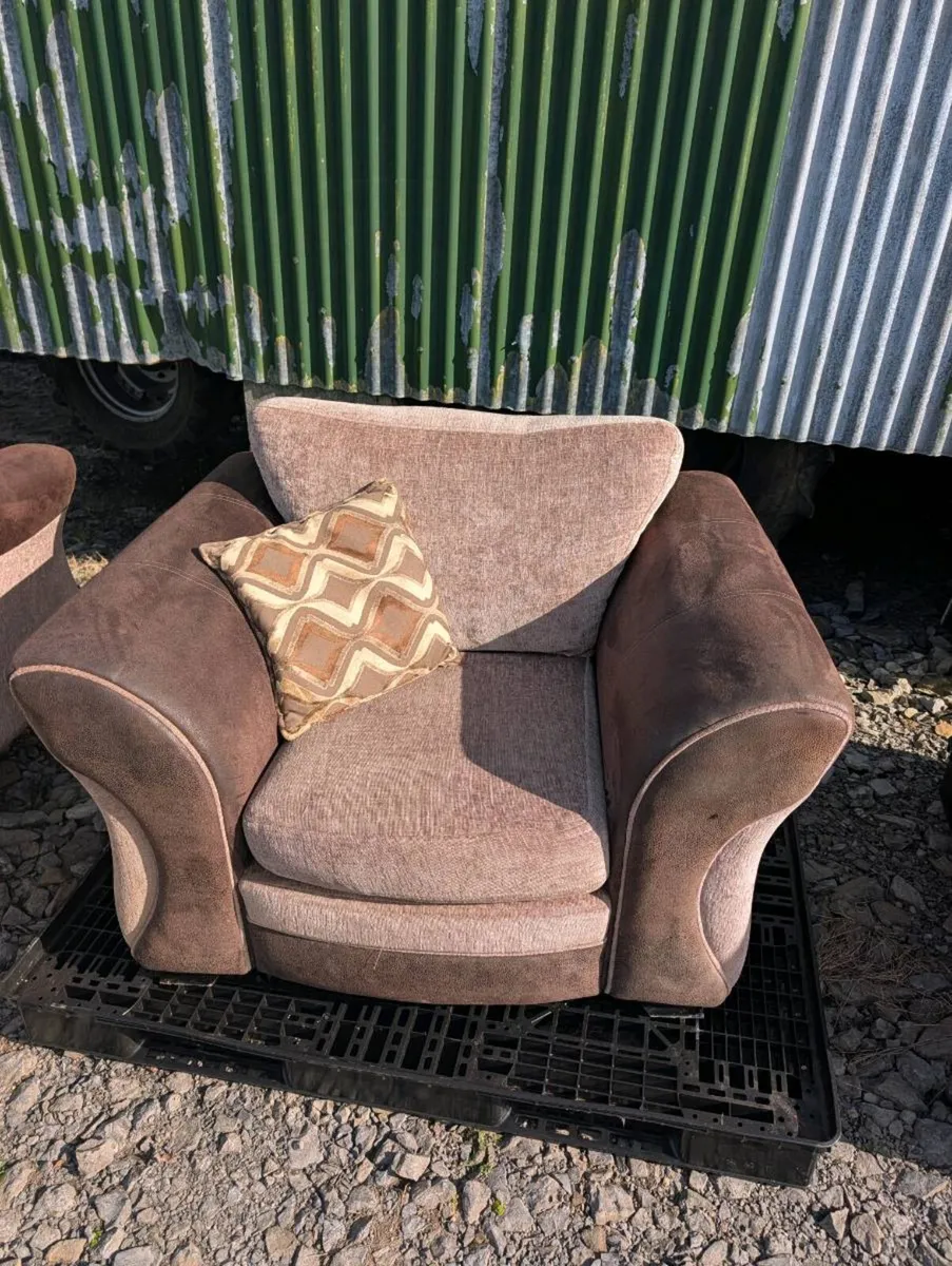 Brown Sofa - Image 3