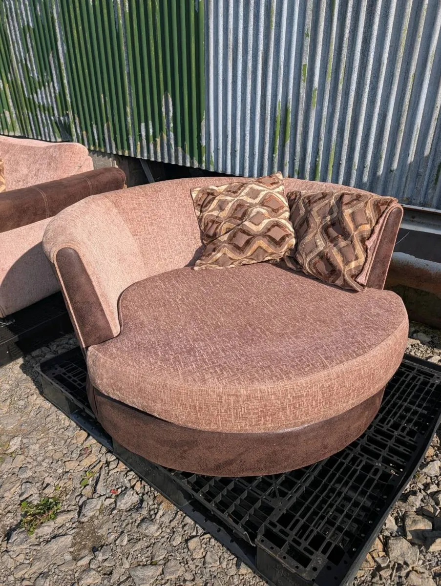 Brown Sofa - Image 1