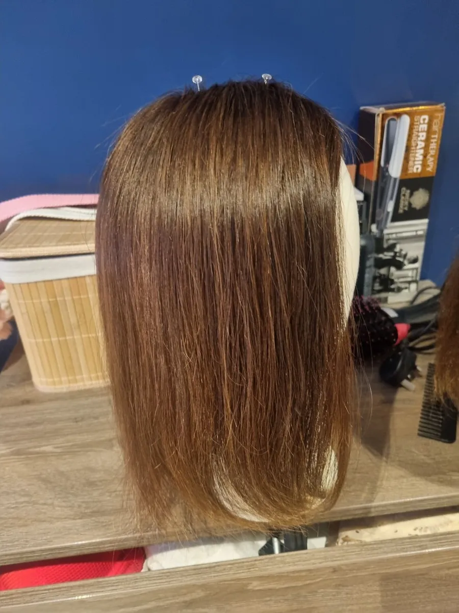 Human hair topper ,16 inch long ! - Image 2