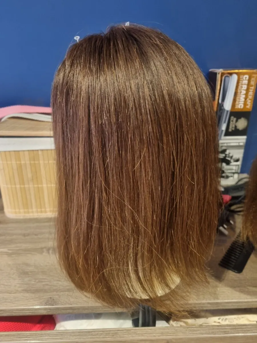 Human hair topper ,16 inch long ! - Image 4