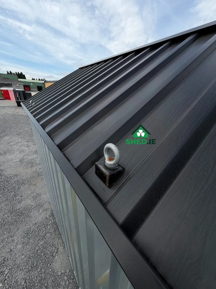 Steel Storage Shed with Self Foundation 2x2 - Image 2