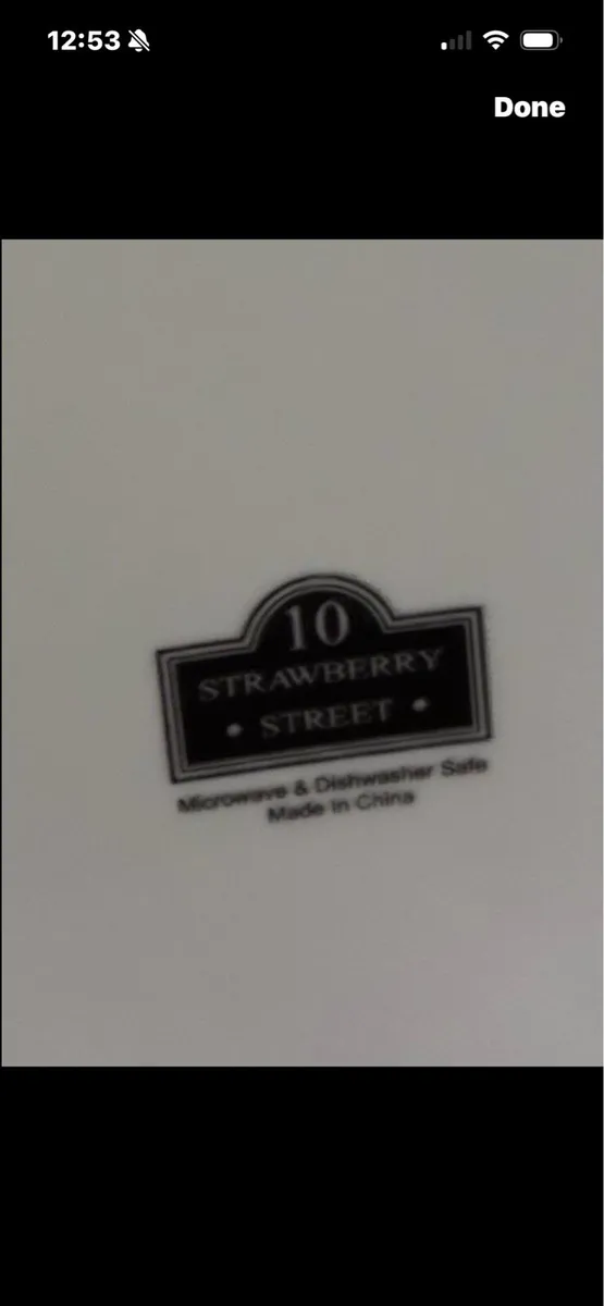Vintage 10 Strawberry Street Teapot - Image 4