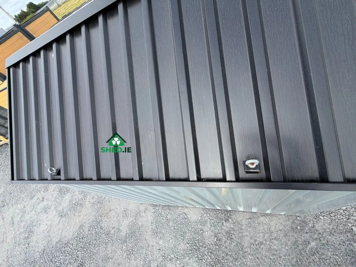 Steel Storage Shed with Self Foundation 2x2 - Image 3