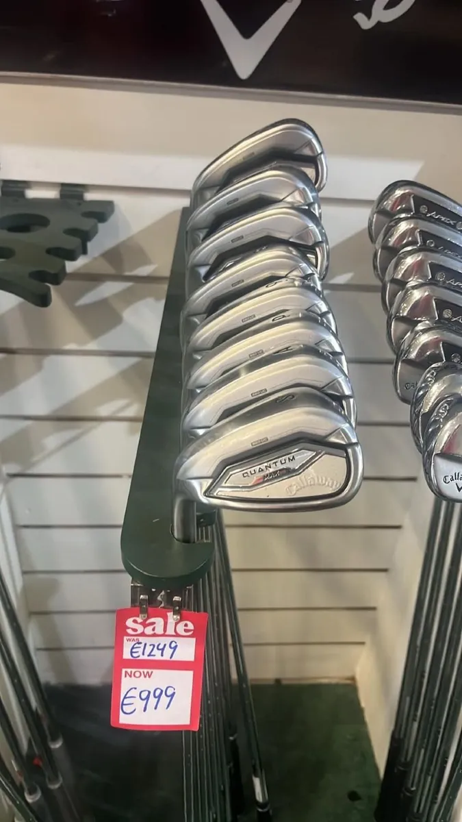 Callaway Quantum Max LEFT H 5-AW(8)€1399 Now €995 - Image 3