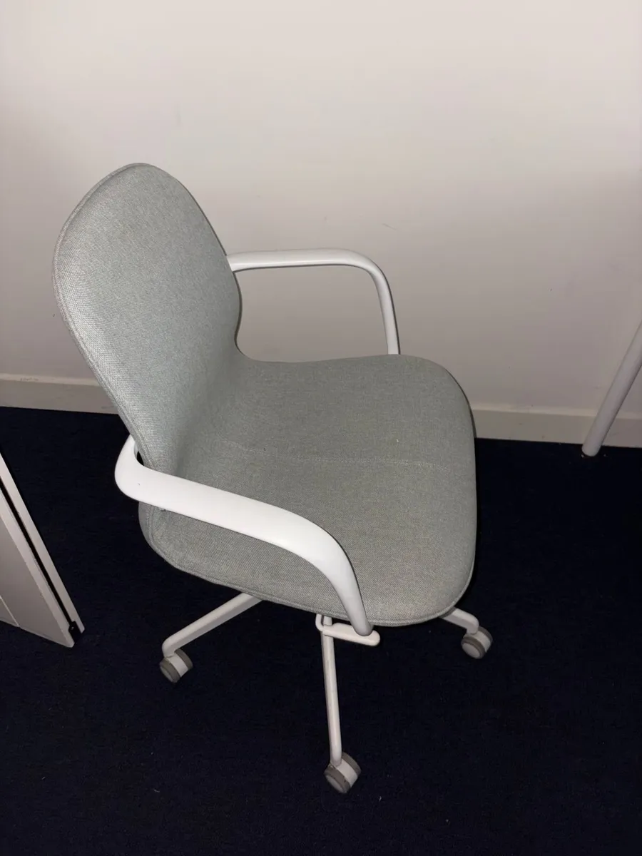 6 × IKEA LÅNGFJÄLL Office Chairs - Image 4