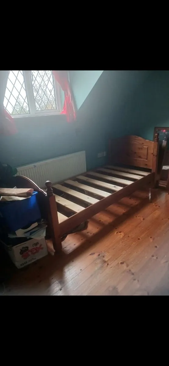 Free to take away. Double and Single Bed - Image 2