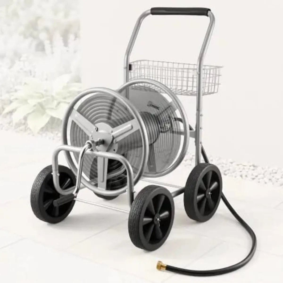Hose Reel Cart, Hold Up to 91.44 m of 1.59 cm Hose - Image 1