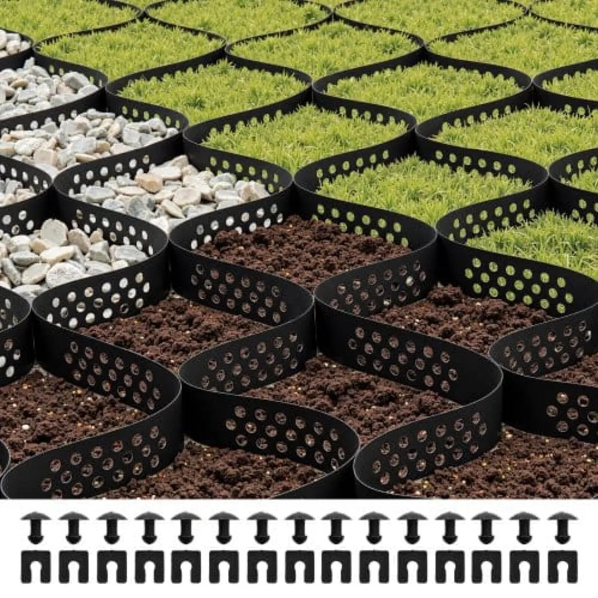 Gravel Grid, 2 Inch Depth, 16.4 x 6.5 FT / 5000 x - Image 1