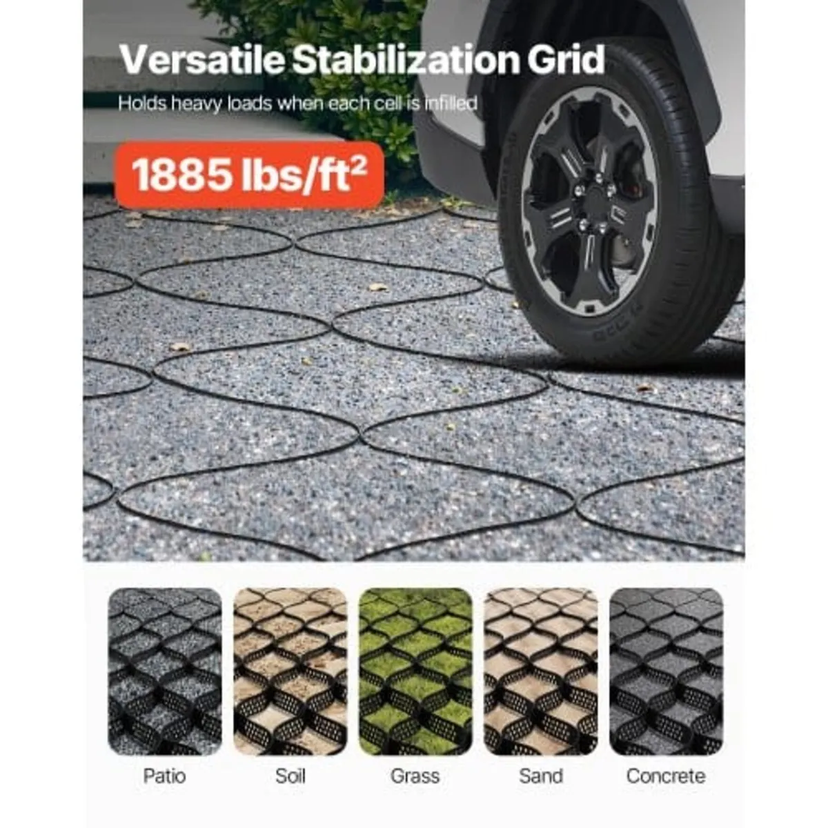 Gravel Grid, 2 Inch Depth, 16.4 x 6.5 FT / 5000 x - Image 3