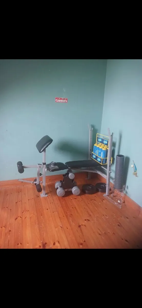 Treadmill and Weights Bench for sale. - Image 1