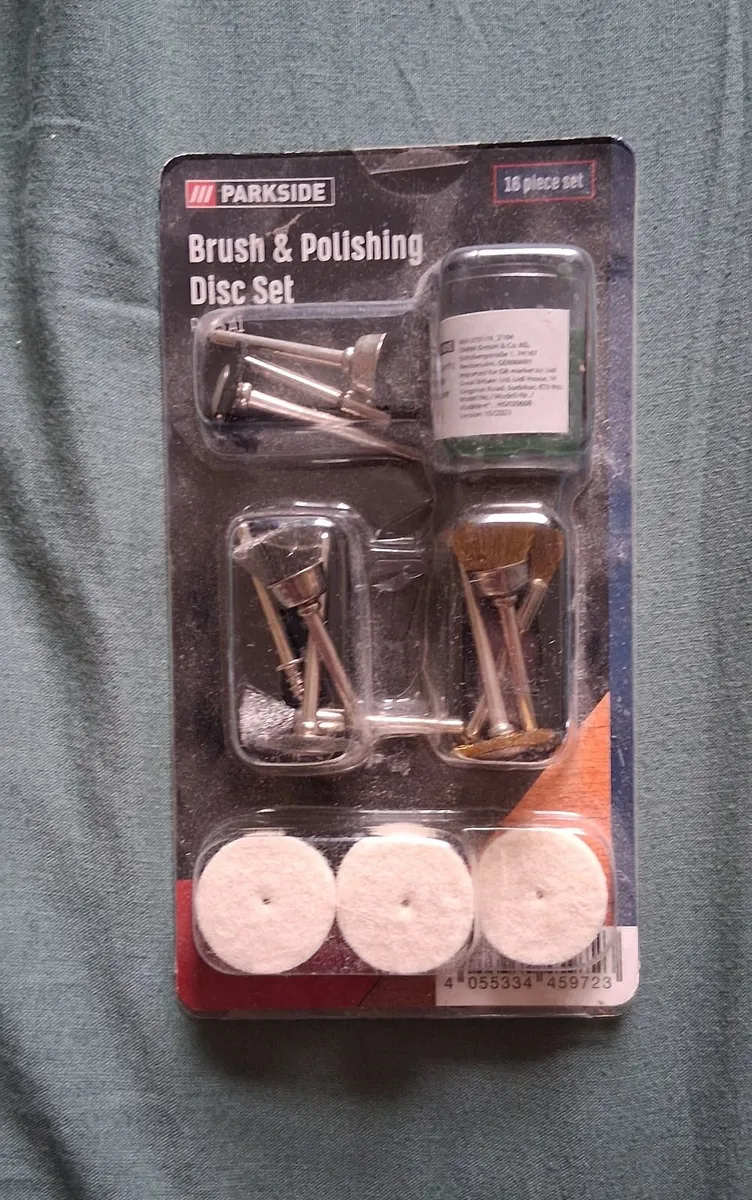 Parkside Brush and Polishing Disc Set