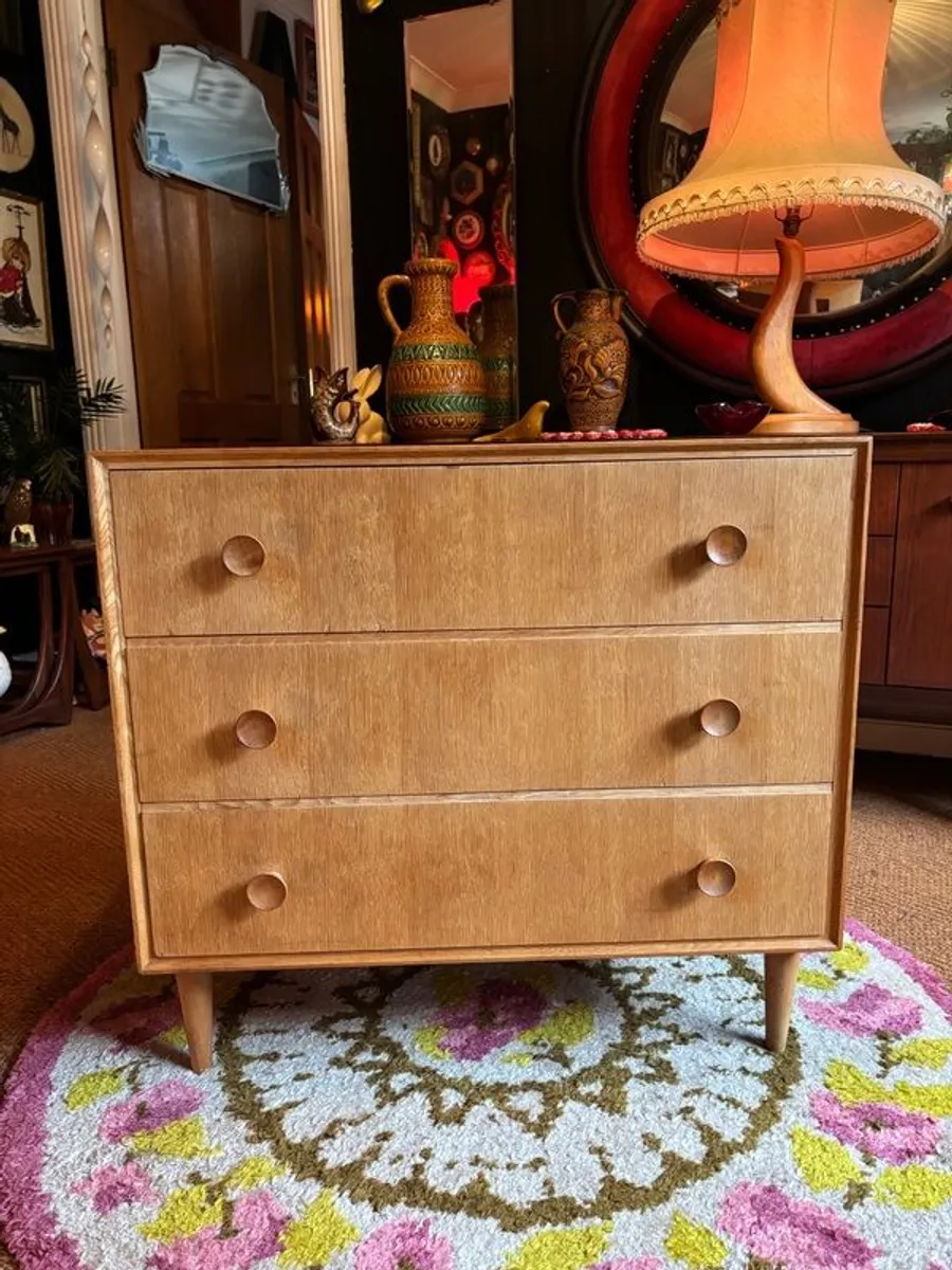 Mid Century Chest of Drawers - Image 1