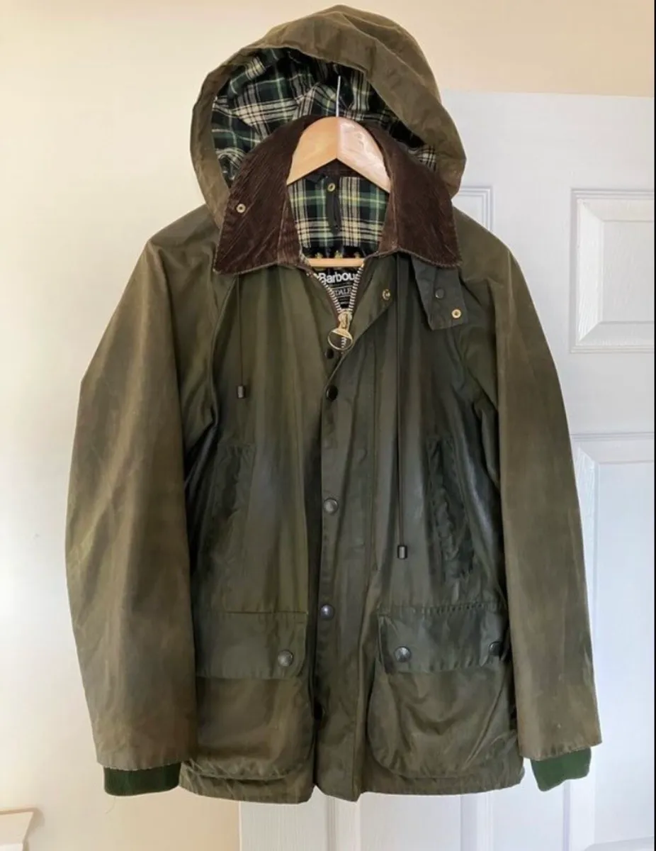 Barbour Bedal wax Jacket - Image 2