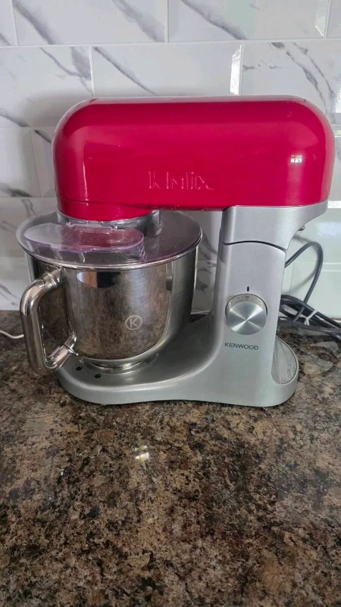Kenwood kMix Stand Mixer – Red & Silver - Image 1
