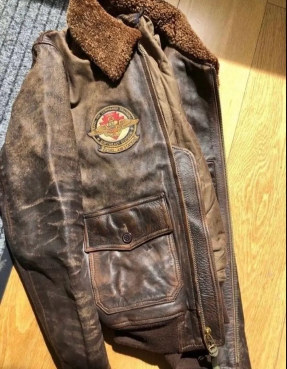 Polo Ralph Lauren G1 Bomber Leather Jacket - Image 4