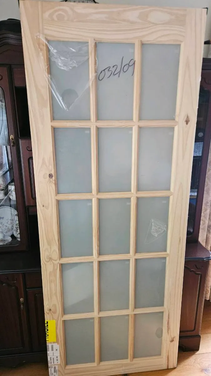 Internal 15 glass pane door