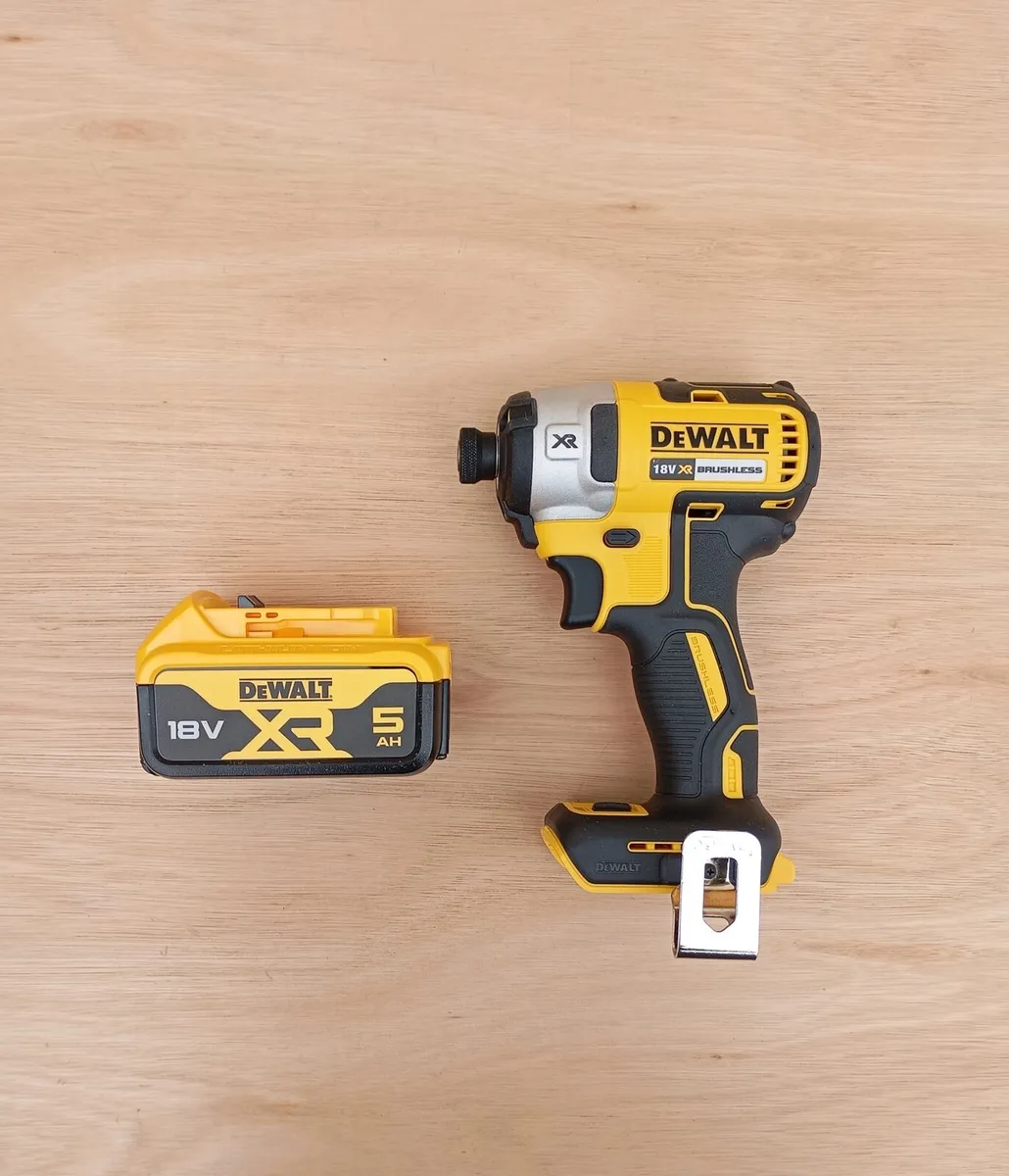 DeWalt Impact Driver & Battery (New) - Image 1