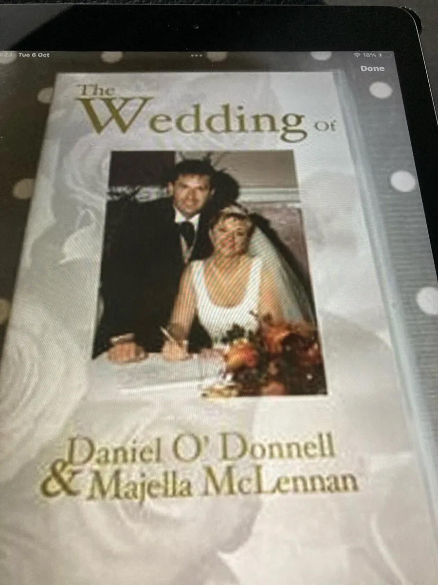 Daniel O'Donnell VHS Video - The Wedding