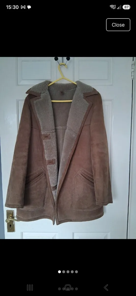 Sheepskin coat - Image 1
