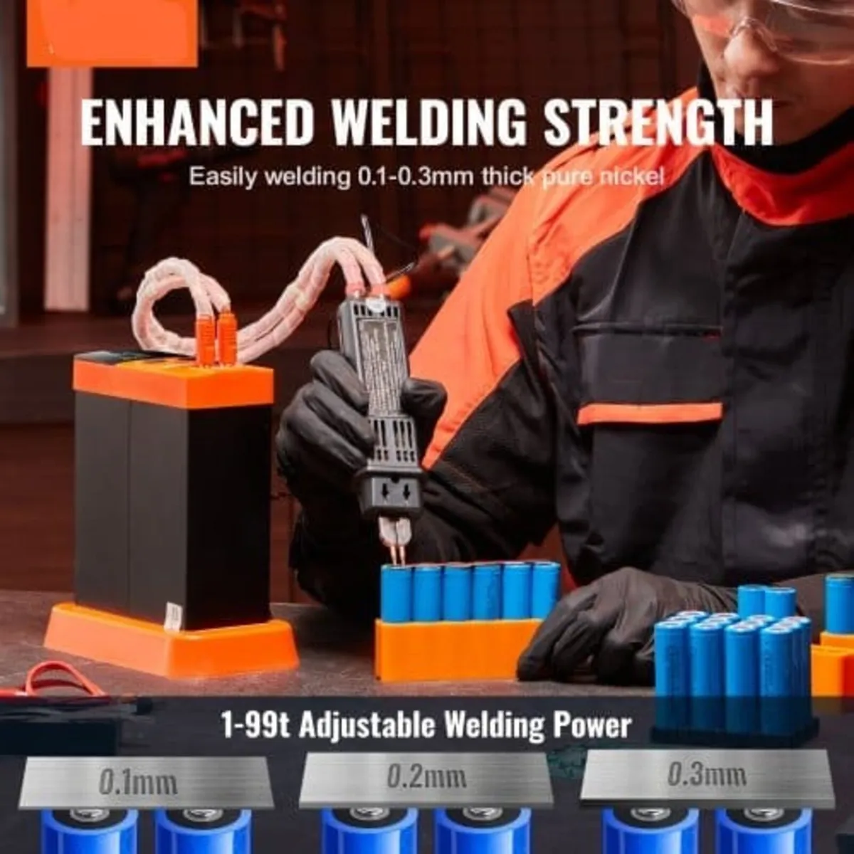 Battery Spot Welder, 14.5KW Capacitor Energy Stora - Image 3