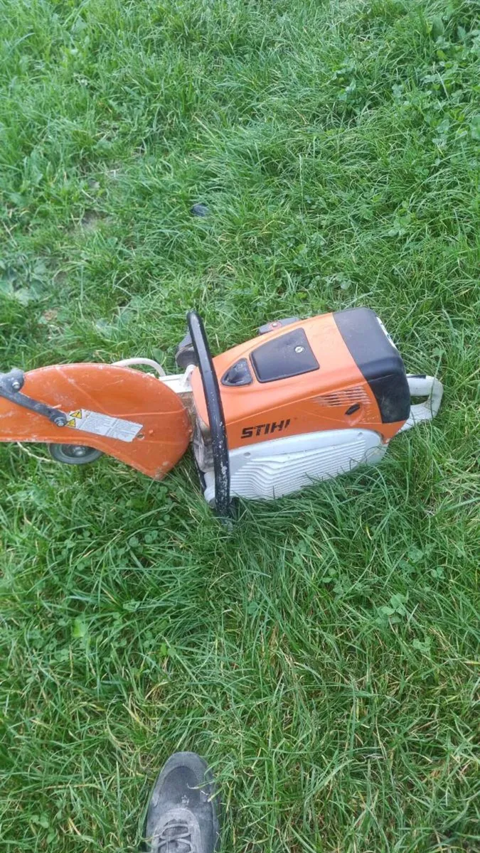 Stihl ts700 350mm consaw - Image 2