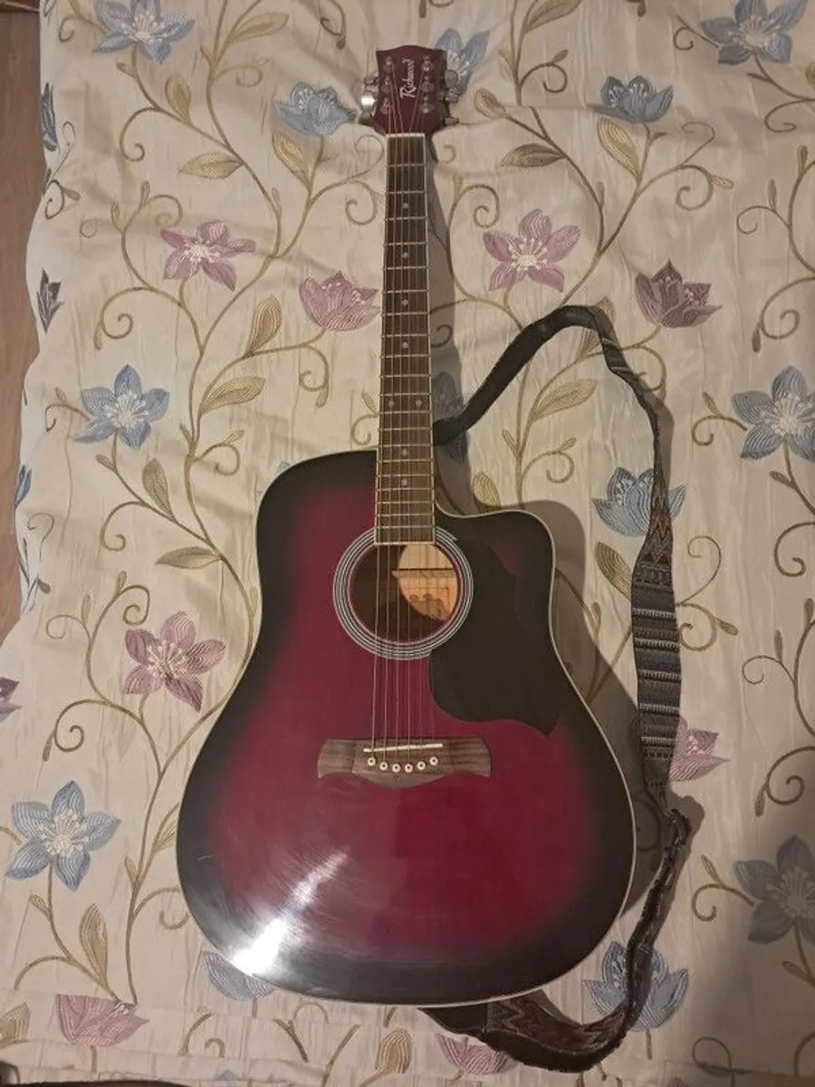 Richwood electro acoustic guitar - Image 1