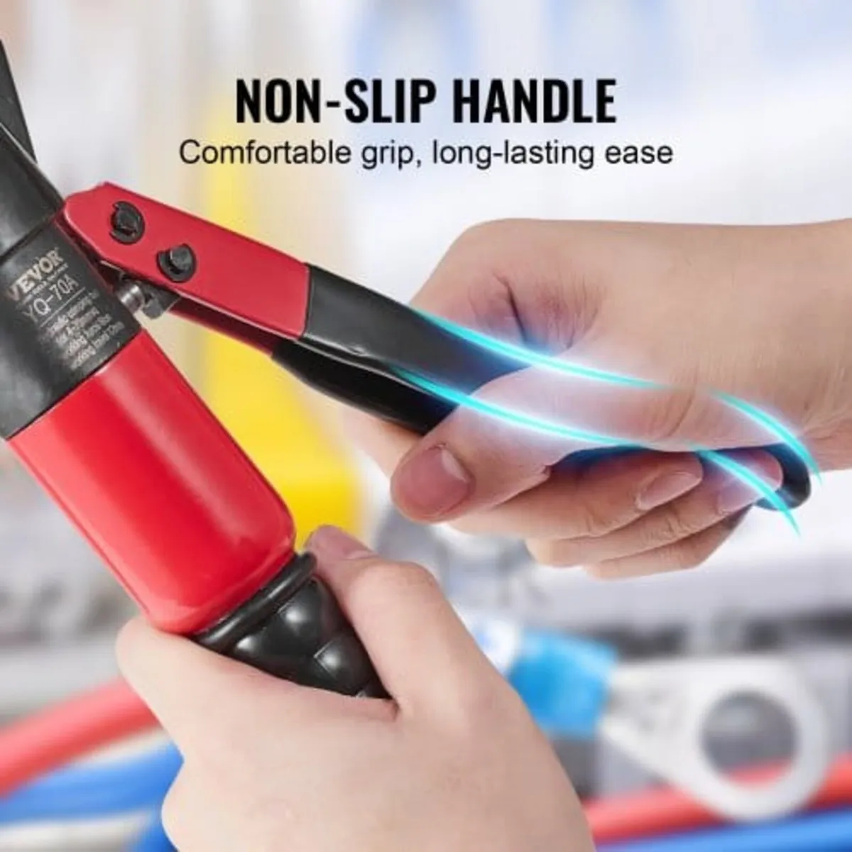 Hydraulic Crimping Tool with 9 Sets of Dies AWG12- - Image 3