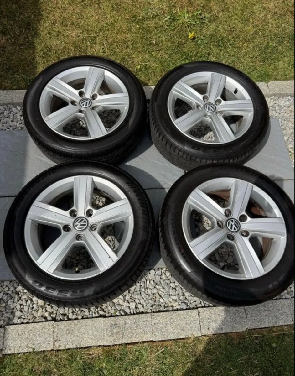 R16 Hanckook tyres VW caddy golf seat skoda - Image 1