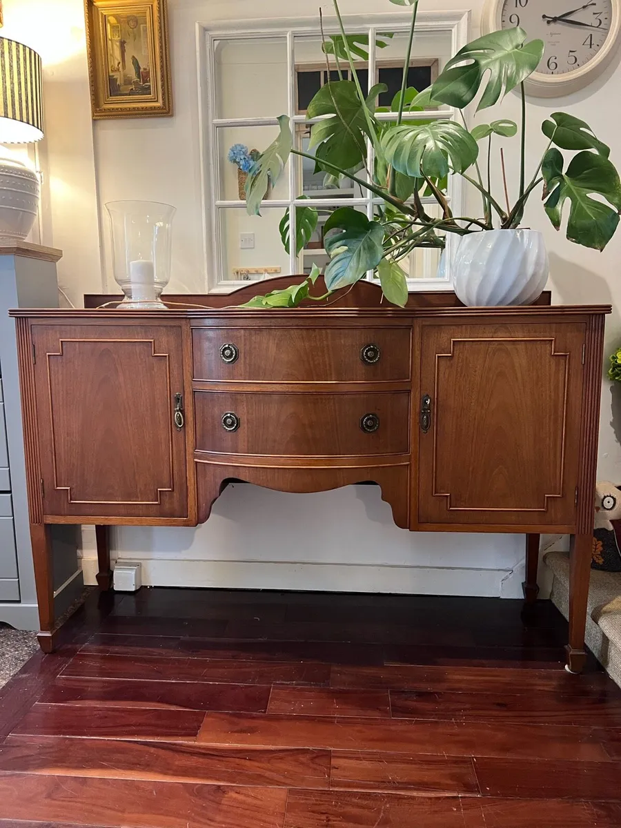 Antique mahogany sideboard - Image 2