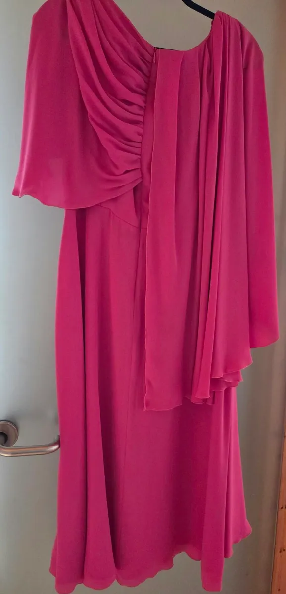 Carmen Melero Occasion Dress UK 14 & Le Babe Shoes - Image 3
